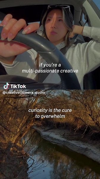 It’s easy to feel overwhelmed when you easily get excited about everything. 😅 These are the shifts I make when I start to feel like I’m getting blocked: I can’t do it. 👉 What if I can? I’m not ready yet. 👉 If not now, then when? People will judge me. 👉 What if I find my people? I don’t know enough. 👉 What can I learn by trying? Sometimes things in life just aren’t that serious and we forget that we have agency to just play! 🛝 Of course, these questions won’t instantly fix everything, but t