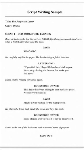 Master Script Writing Like a Pro! ✍️📖 #ScriptWriting #WritingTips #Shorts