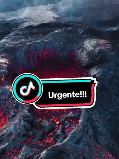 Urgente súper volcan!! #fisica #volcan #volcanes #urgente #tierra