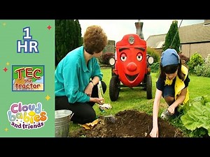 Tec the Tractor | Planting Sweets In The Garden | Cloudbabies & Friends