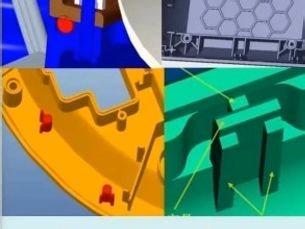 PROE/CREO/RHINO/UG/SW精通产品止口、卡扣、加强筋、螺丝柱的方法和技巧