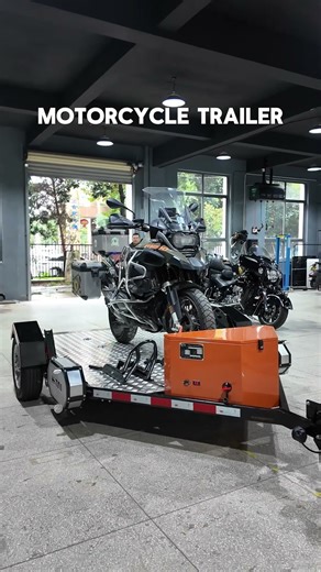 H. TAI Dual Load Motorcycle Trailer