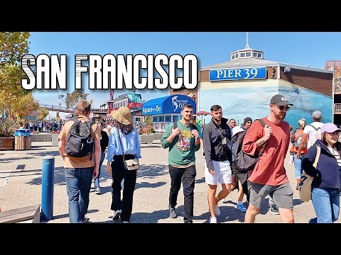 SAN FRANCISCO , The Embarcadero walking tour 4K , California travel video #sf #usa #ca #usatravel