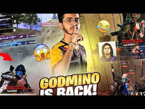 GODLIKE DOMINAT LOBBY ☠️ || GODINI AND SPOER IS BACK 💀