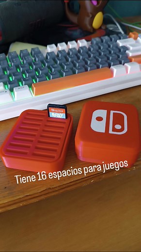 Estuche para cartuchos Nintendo Switch $100 | Real 3D