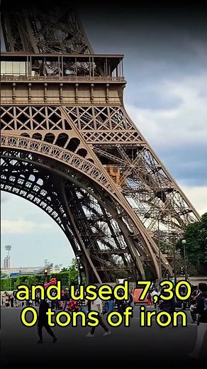 How the Eiffel Tower Was Built 7,300 Tons of Iron in 2 Years