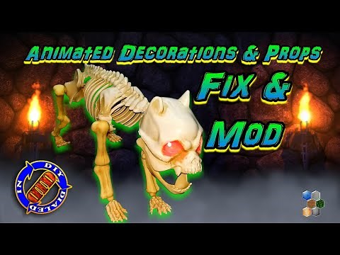 Repair Animated Decorations & Props - What's Inside & how it works