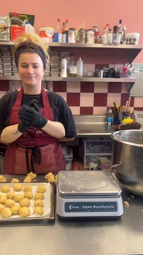 How to bake 200 monte carlo biscuits with Sam 🕺 | Tyler's Milkbar