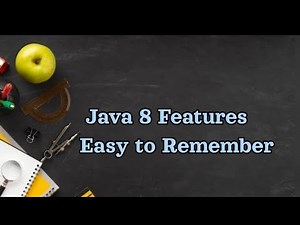 Java 8 Features - Easy To Remember @javsip-official