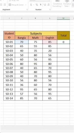 Numbers Calculation #excel #excelshortcuts #exceltricks