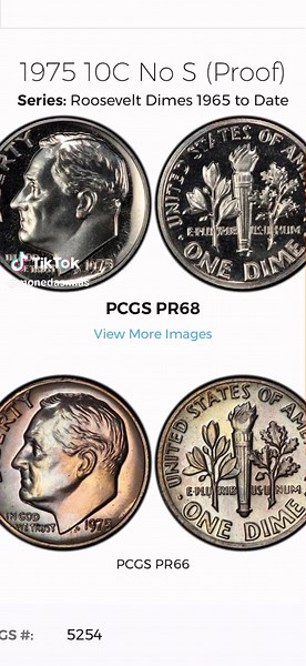 Monedas de colección: Descubre el valor de una moneda de 10 centavos de 1975 con error