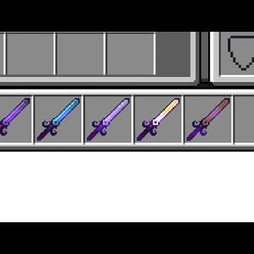 I got the ClownPierce sword texture pack