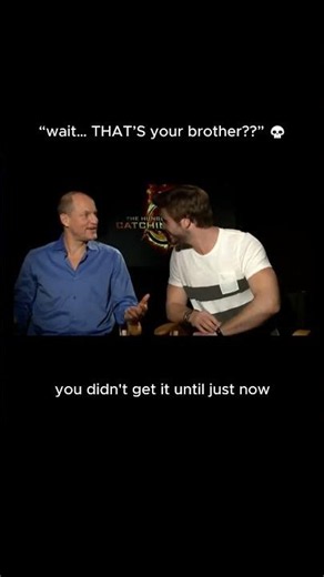 Woody Harrelson Finding Out Liam Hemsworth Is Chris Hemsworth’s Brother Mid-Interview 💀