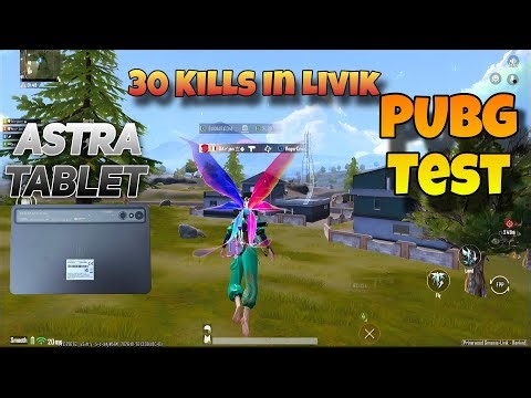 PUBG MOBIE TEST ON RED MAGIC ASTRA TABLET || 30 KILLS ON LIVIK MAP RUSH GAMPLAY || UPDATE 4.2