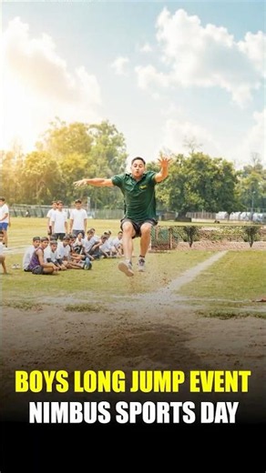 Boys Long Jump Event | Nimbus Sports Day | Leap Beyond Limit