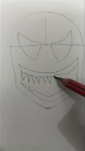 Spiderman vs Venom | step by step easy drawing tutorial #arttutorial