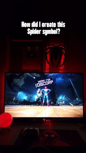 Creating Spider-Man's Spider Symbol 🕷