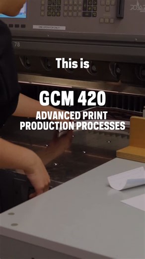 Graphic Communications Management at The Creative School on Instagram: "🖨️ GCM students took print production to the next level in GCM 420: Advanced Print Production Processes! In this senior-level course, taught by Martin Habekost, Scott Millward, and Christopher Smyth, students manage the full production lifecycle while producing real-world materials like event assets, competition pieces, and student-led publications. With a strong focus on efficiency, precision, and end-use, GCM 420 prepares