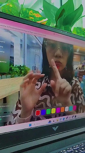 Create Art with Finger Paint and Mediapipe Technology