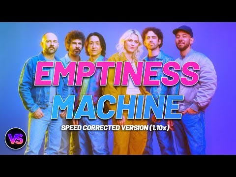Linkin Park - The Emptiness Machine - 80's Version - Speed Corrected (1.10x)