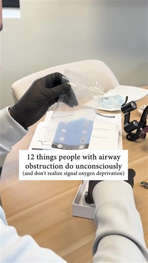 Your body is trying to get more oxygen. You just don't realize it. 😳 Here are 12 things people with airway obstruction do without knowing: 1️⃣ Sleeping with your mouth open 2️⃣ Sighing constantly throughout the day 3️⃣ Yawning even when you're not tired 4️⃣ Tilting your head back while sleeping 5️⃣ Needing multiple pillows to feel comfortable 6️⃣ Clenching your jaw during the day 7️⃣ Taking random deep breaths 8️⃣ Stretching your neck all the time 9️⃣ Clearing your throat constantly 🔟 Only abl