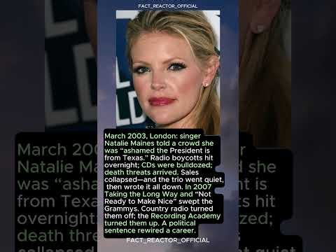 The Dixie Chicks’ backlash and Grammy revenge #DixieChicks #Politics