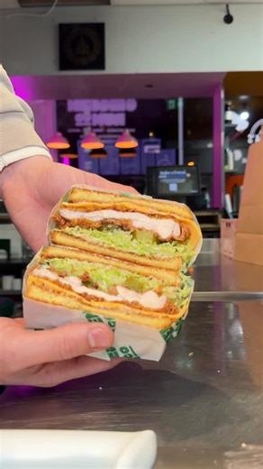 Chicken Run Co. on Instagram: "Triple threat 🥪👀 Only at Chicken Run Co. #chickenrunco #londonfood #london #friedchicken #viral #explore #homemade #londonrestaurants #battersea #nineelms #chelsea #foodie #londonfoodie"