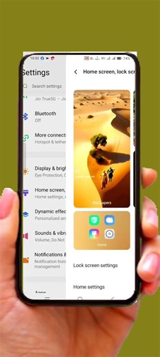 lock screen wallpaper change