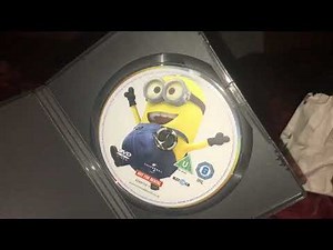 Despicable Me UK DVD unboxing