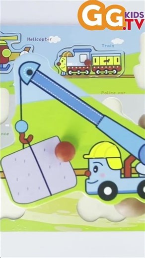 Vehicle Puzzle Adventure for Kids #shorts #vehicles #learningvideos
