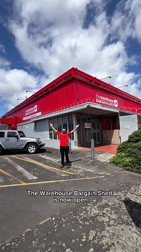 Discover The Warehouse Bargain Shed: Open 7 Days!