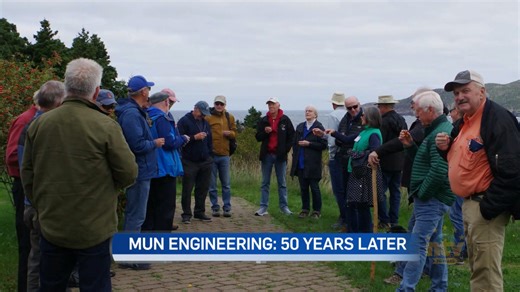 Inside Story: MUN engineering class of 1975 returns to special monument for 50th-anniversary reunion - NTV: Newfoundland and Labrador's Most Trusted News Source
