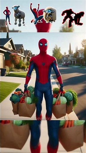 Spider-Man’s insane build will blow your mind 🔥#spiderman #joker #marvel #dc #shorts