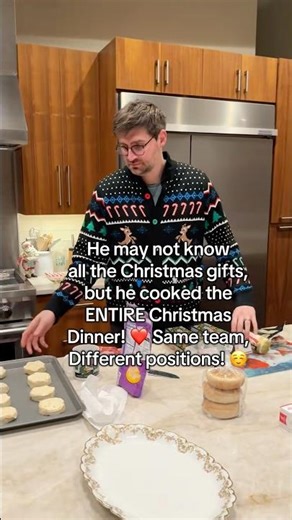 He may not know all the Christmas gifts, but…