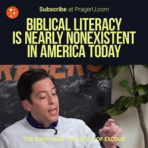 574 reactions · 82 shares | Why should Biblical literacy matter today? What happens to society when people fear public opinion more than God? Watch this full episode of The Book Club at PragerU. | PragerU | Facebook