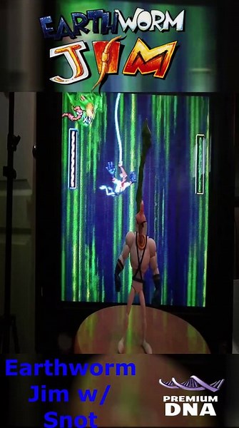 Earthworm Jim with Snott Figure Unboxing | Premium DNA Toys