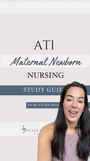 Now live! The 2nd ATI study guide on my site, The ATI Maternal Newborn Study Guide. I cover all of the high-yield topics with specific content-retention strategies–color coordination, handmade visuals, tables, etc. for our brains to process the content even quicker than reading! Check it out on www.NursingPerspective.com. The price will not disappoint! #nursingschoolhack #nursingschoolessentials #atinursing #atimaternalexam #atimaternalnewborn #atimaternal #nursingstudentsoftiktok #nursingschool