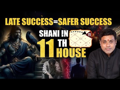 Saturn in 11th House: Why Life Feels Slow After 35 ‪@drvinaybajrangiji‬