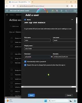 Add New User in Microsoft 365 Admin Center – Quick & Easy Guide #microsoft365