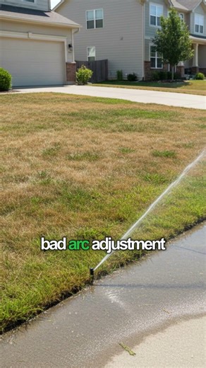 Watering the Sidewalk? Fix Your Sprinkler Arc!