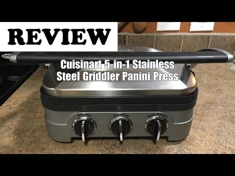 Cuisinart GR-4NP1 5-in-1 Griddler Review 2026