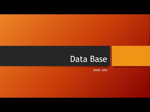SQL - 29 - Join (3) - Inner Join