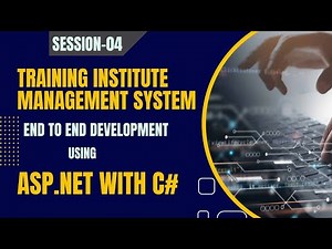 Session-04: Training Institute Management System - Create new API project in .Net core 7.