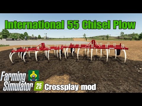 International 55 Chisel Plow / FS25 crossplay mod