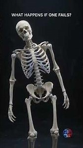 Your Body Has 206 Bone But You Won’t Believe Why! 🦴😱 | Human Skeleton Facts #shorts #humanbody