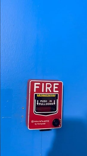 How To Pull Fire Alarm #firealarm