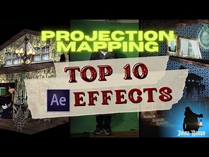 Projection Mapping - TOP 10 EFFECTS (Adobe AE)