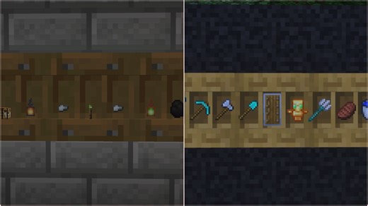 Minecraft shelf block changes reverted after community feedback