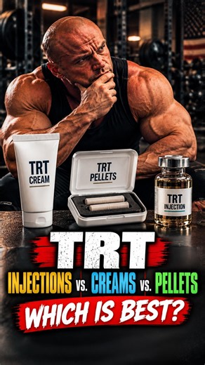 TRT Injections vs. Creams vs. Pellets: Which Is Best?