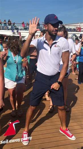 My son was a dancer/singer for Carnival Cruise Lines. This is him at the sail away party on the Carnival Sunshine! 🛳️ #carnivalcruise #carnivalcruiseline #carnivalcruiseship #carnivalsunrise #carnivalsunshine #carnivalvalor #carnivalelation #carnivalecstasy #carnivalliberty #carnivalmardigras #carnivaldancer #carnivalsinger #sailaway #sailawayparty